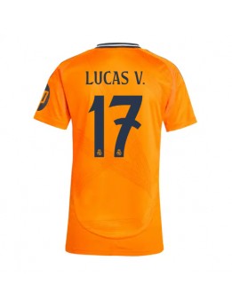 Billige Real Madrid Lucas Vazquez #17 Bortedrakt Dame 2024-25 Kortermet